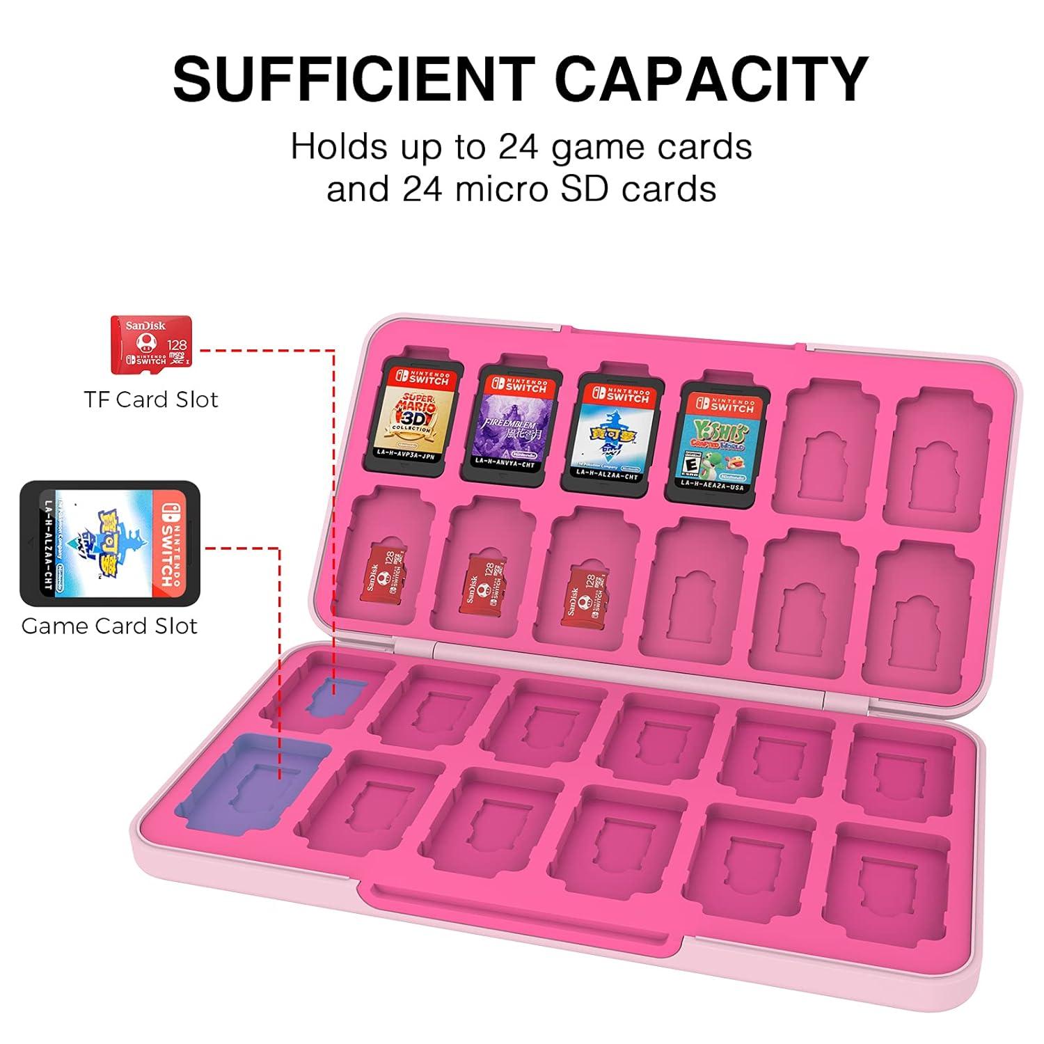 Switch Game Card Aufbewahrungsbox Schutzhülle 24 Card Slots