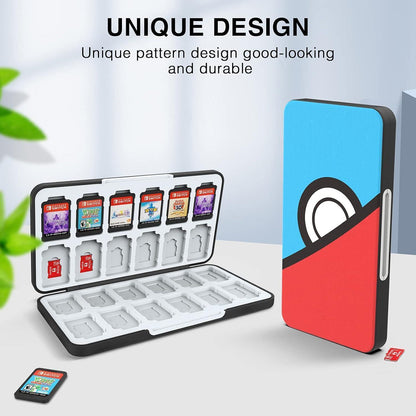 Switch Game Card Aufbewahrungsbox | Tragbare Schutzhülle mit