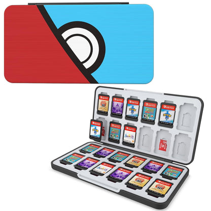 Switch OLED Spielkarten Aufbewahrungsbox mit 24 Game Card Slots