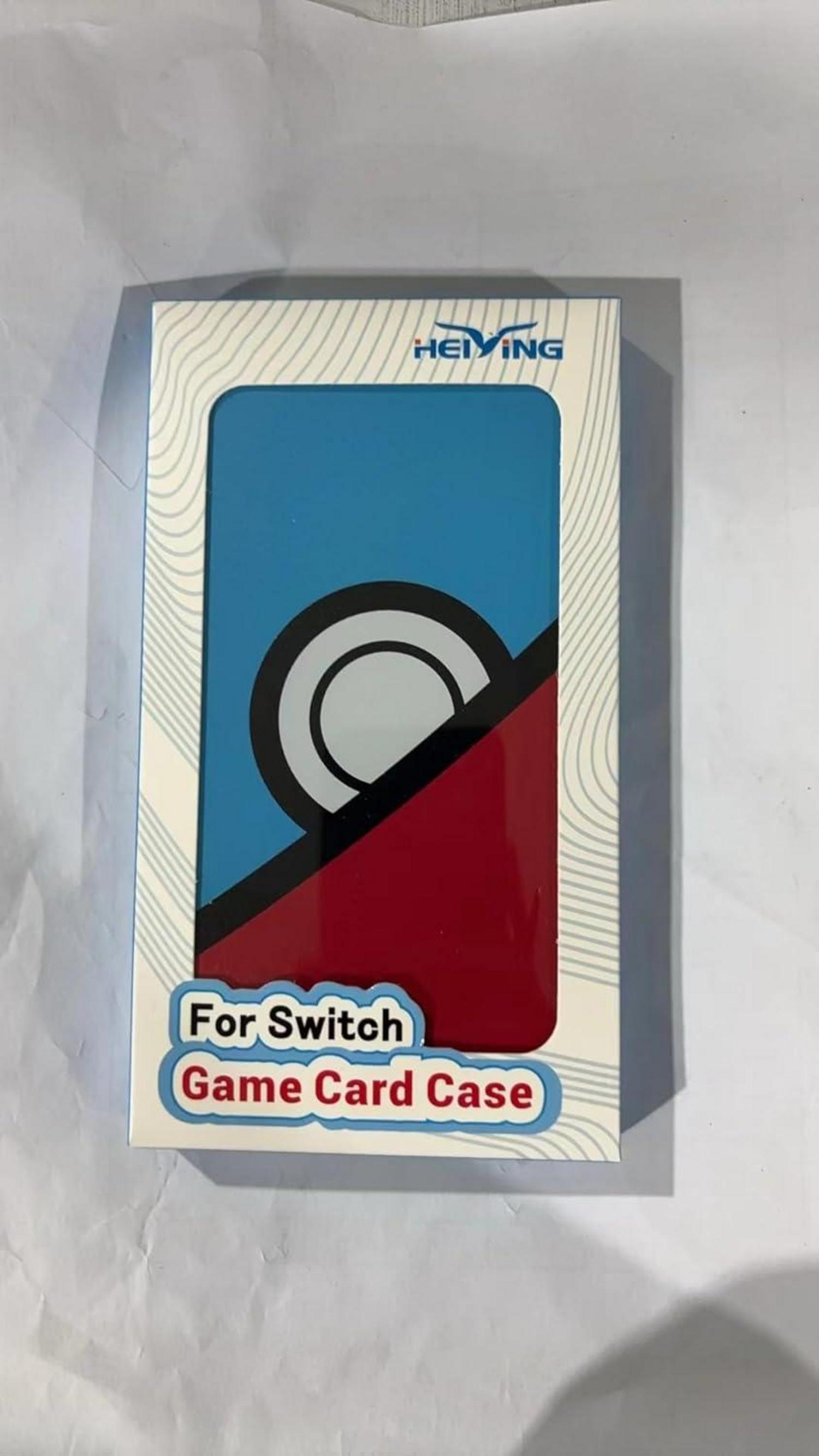 Switch Game Card Aufbewahrungsbox 24 Game Card Slots 24 Micro SD Card Slots Blau
