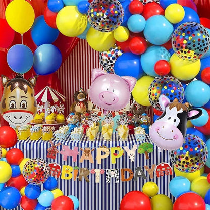 Bauernhof Tier Geburtstagsdeko Set Kindergeburtstag Party Deko