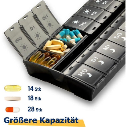 XL Pillen-Organizer 7-Tage mit