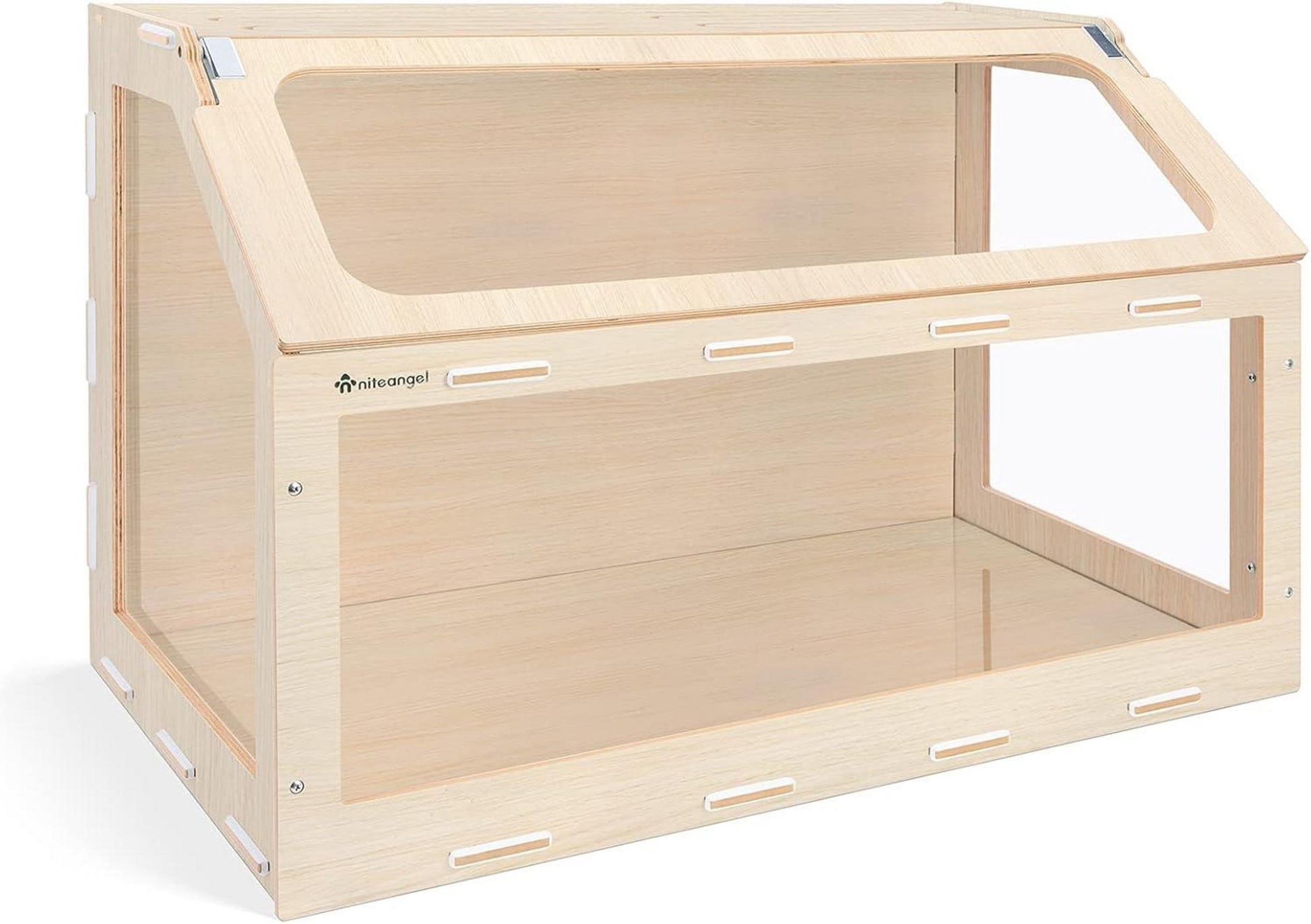 Niteangel Vista Hamsterkäfig MDF Aspen für syrische Zwerghamster, Degus, Mäuse (M -103.4 x 57.7 x 58.2cm) (S - 83.6 x 43.7 x