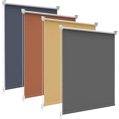 Verdunklungsrollo ohne Bohren Klemmfix 50x150cm Thermorollo