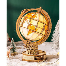 ROKR Holzpuzzle 3D Globus Modell Luminous Globe 180 Teile