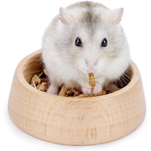 Hamster-Futternapf aus Holz für syrische