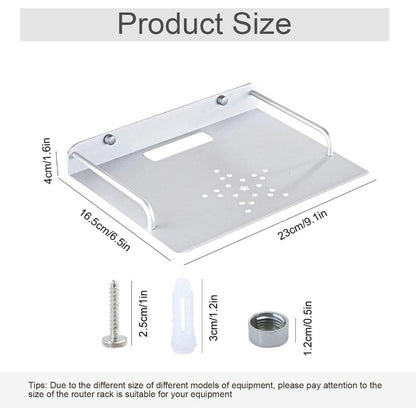 Wandhalterung Router Tablett Repeater Klein Regal 23x16cm