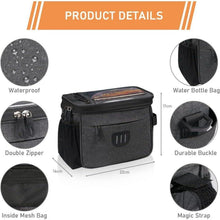 Fahrradkorb Tasche 6L Vorne Wasserdichter mit Touchscreen