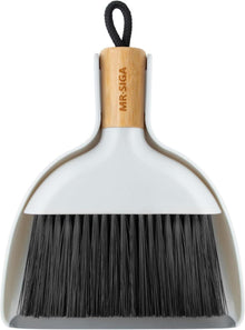 Mini Kehrschaufel Bürste Set Bambusgriff 1 Set