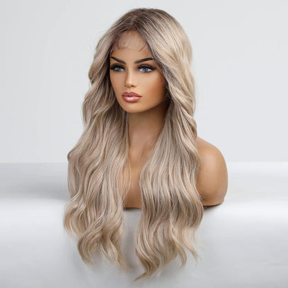 Lange Lace-Front Perücke – Natürlicher Look & Vielseitig