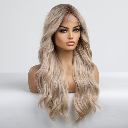Lange Lace-Front Perücke – Natürlicher Look & Vielseitig