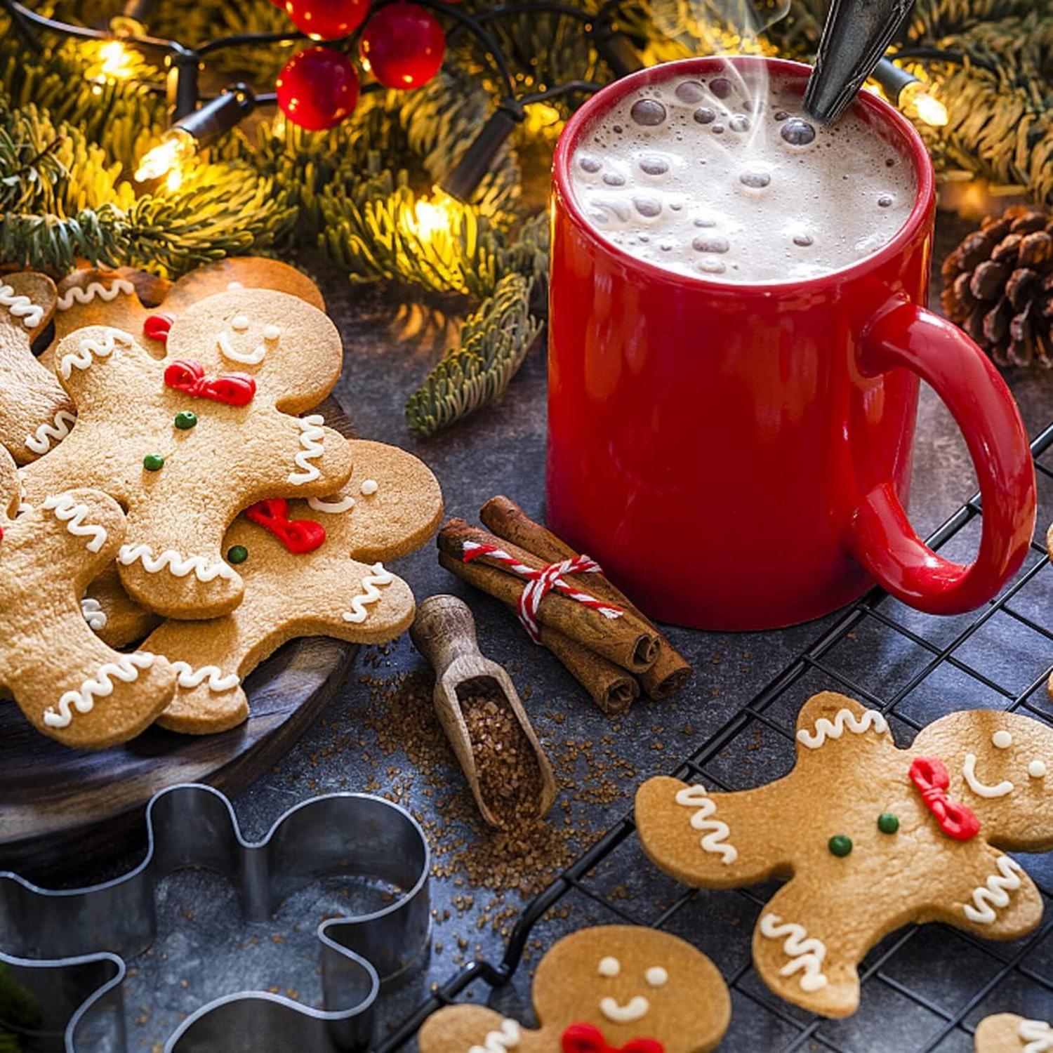 Keksausstecher Weihnachten Set Lebkuchenmann Plätzchen Ausstecher