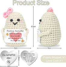 Pocket Hug Positive Kartoffel Glücksbringer Herzform Puppe