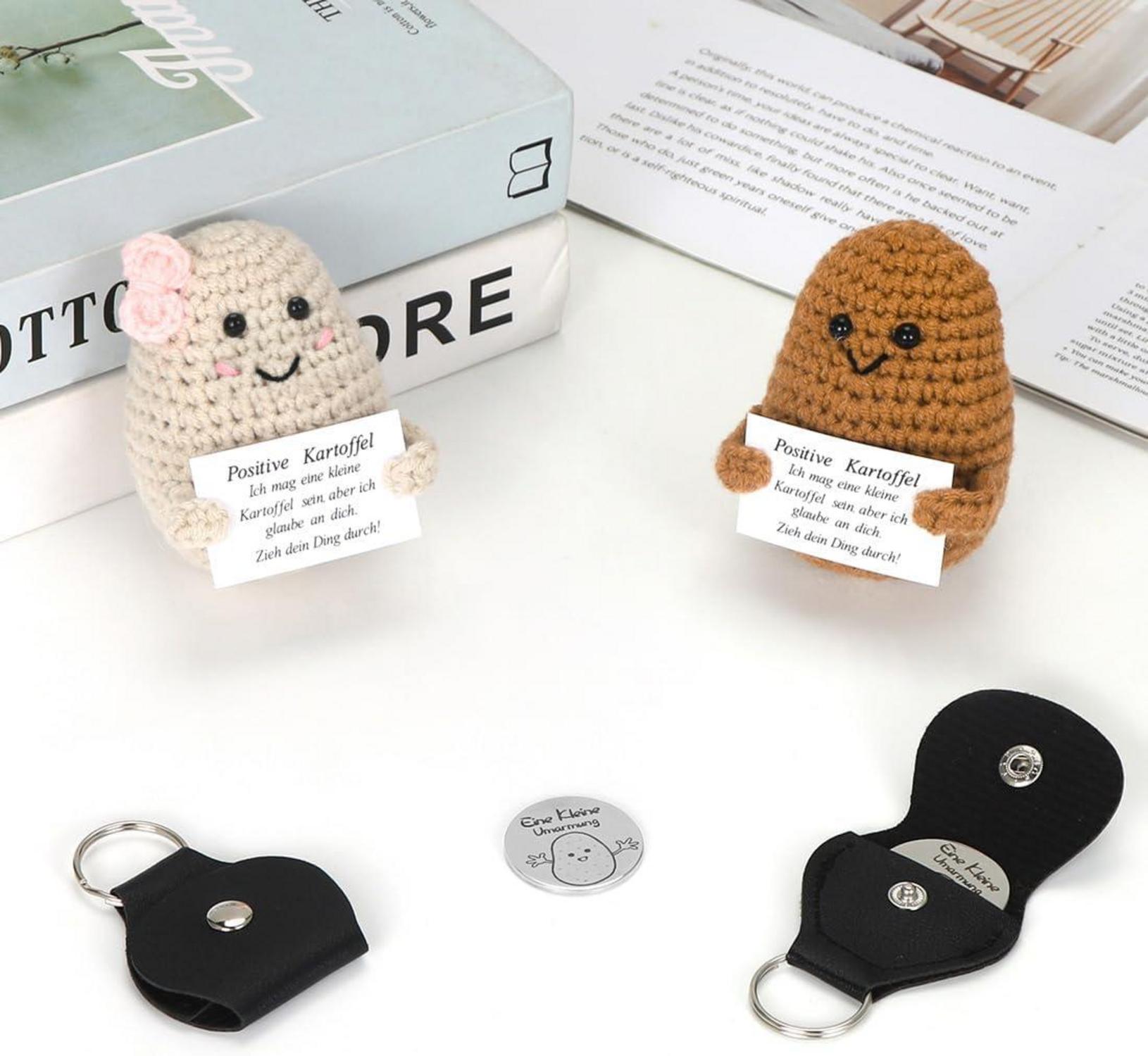 Handgemachte Positive Kartoffel Puppe Glücksbringer Geschenk Frauen