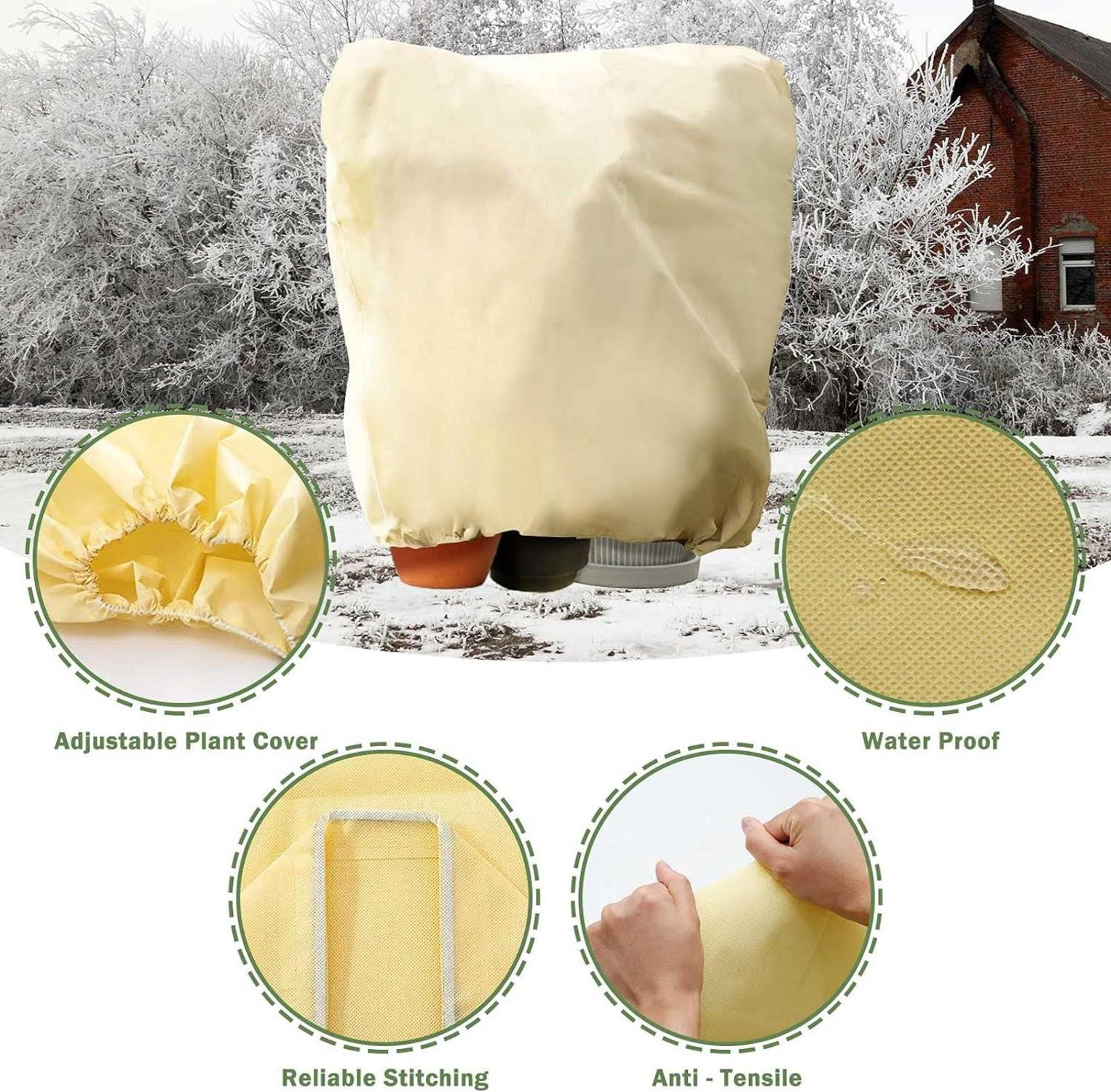 Pflanzenschutzsack Olivenbaum 200x240cm Beige Frostschutz Kälteschutz