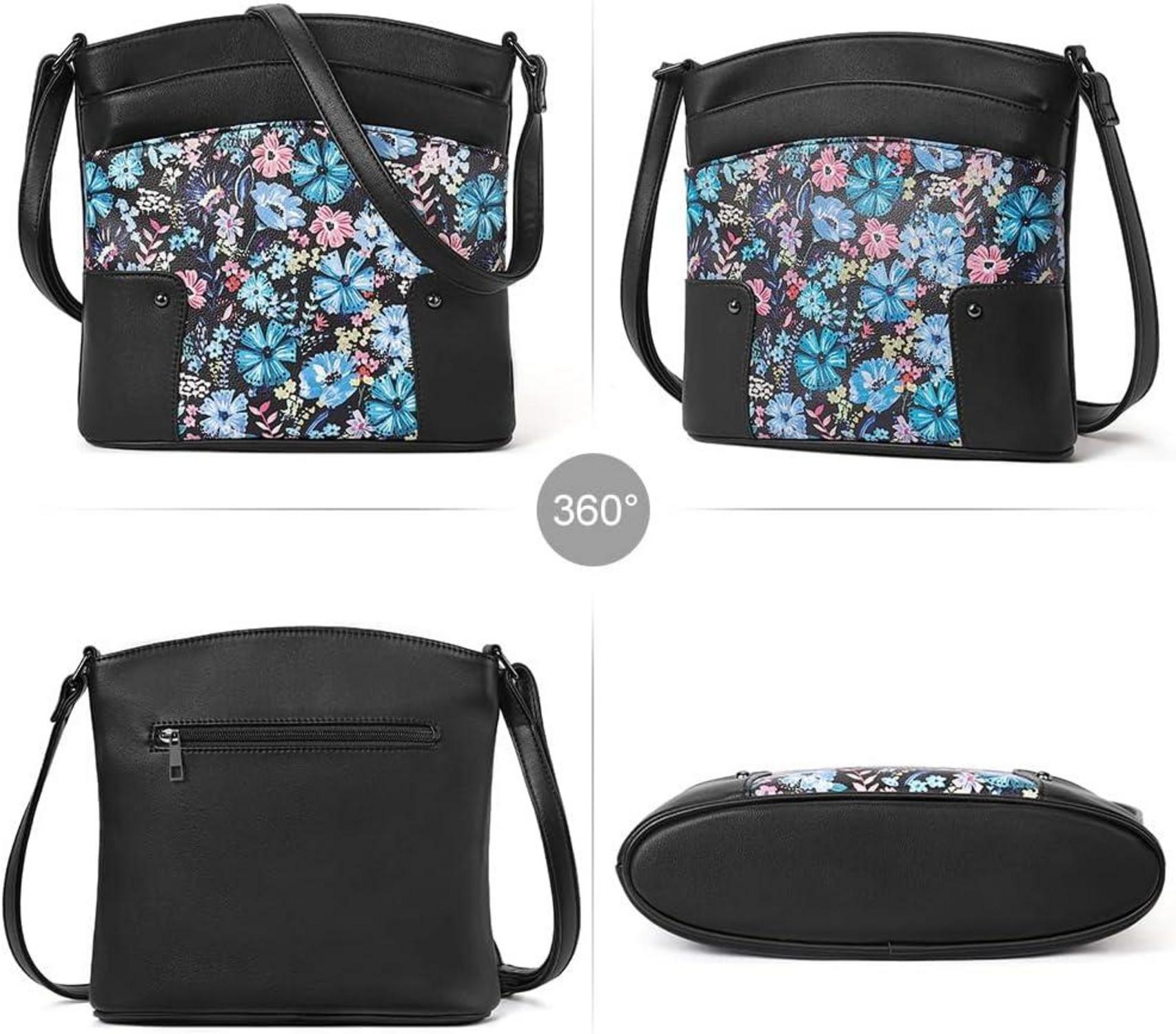Damen Umhängetasche Klein Crossbody Clutch Handytasche Geldbörse