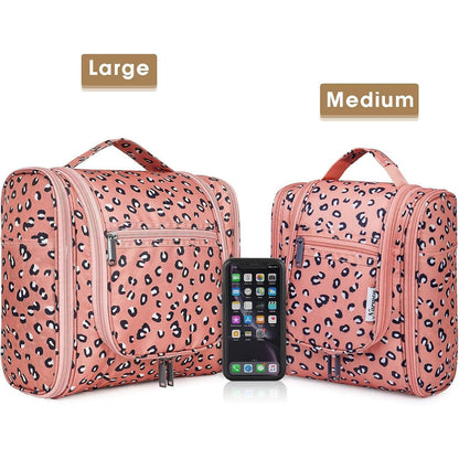 Kulturtasche zum Aufhängen, Leopard Groß
