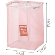 2er Wäschekorb Faltbar Wandmontage Aufbewahrung Grau