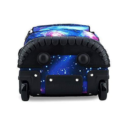 Trolley Rucksack Sternenviolett – Multifunktionaler Schulrucksack für Jungen & Mädchen