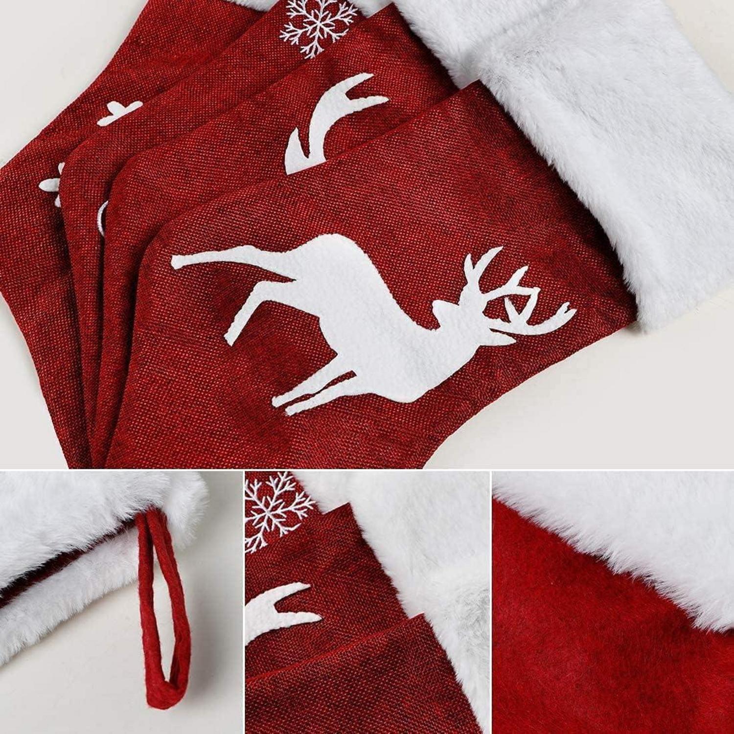 Weihnachtsstrumpf 2 Stile Große Größe Geschenk Hängende