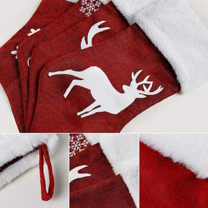 Weihnachtsstrumpf 2 Stile Große Größe Geschenk Hängende