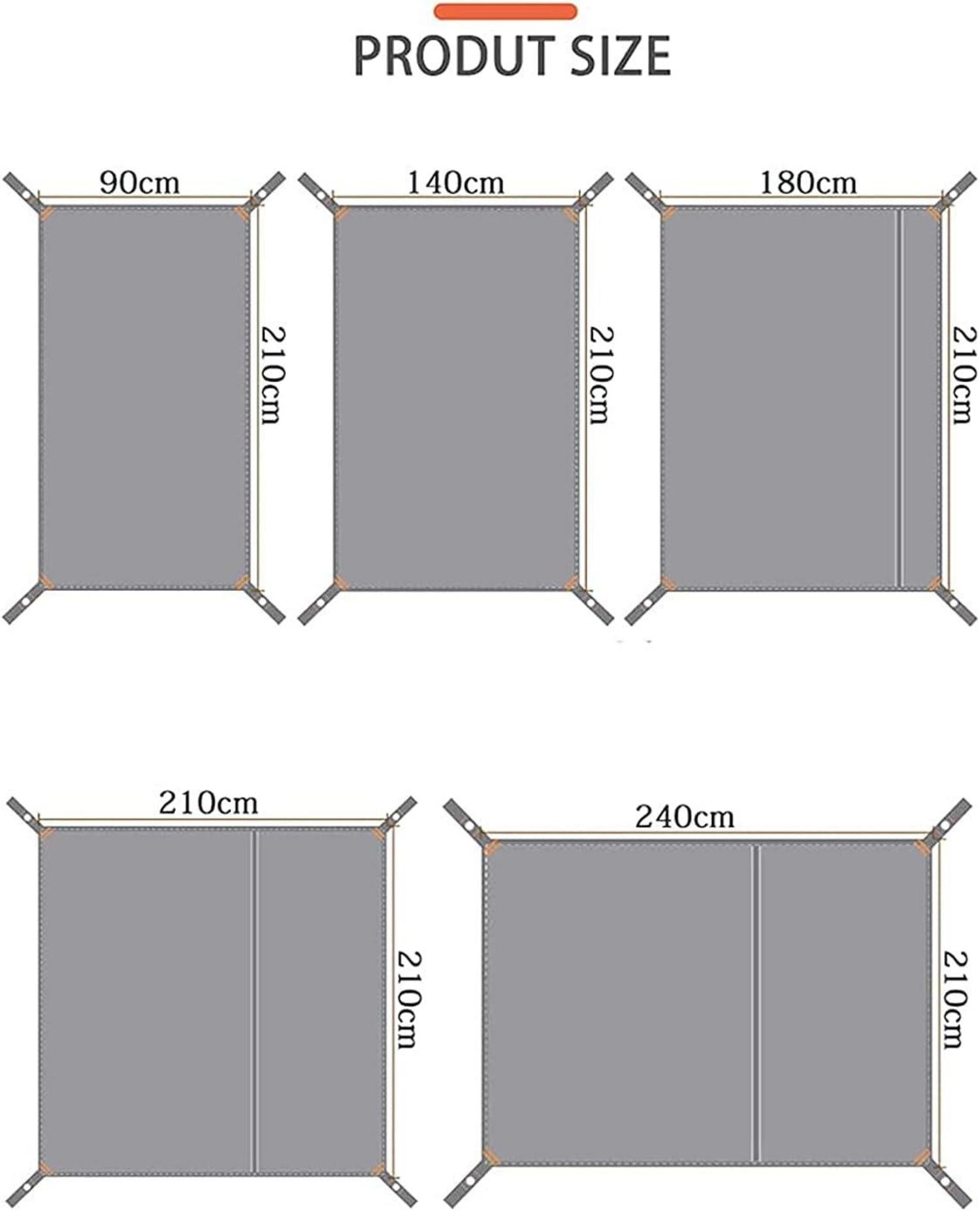 Zeltplane Camping Mehrzweck Tarp Wasserdichtes Zeltunterlage