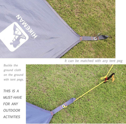 HIKEMAN Zeltplane Wasserdichtes Camping Tarp 210D Oxford Grün