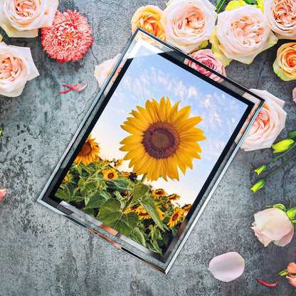 Bilderrahmen A4 Glas Personalisierte Fotorahmen Familienbilder