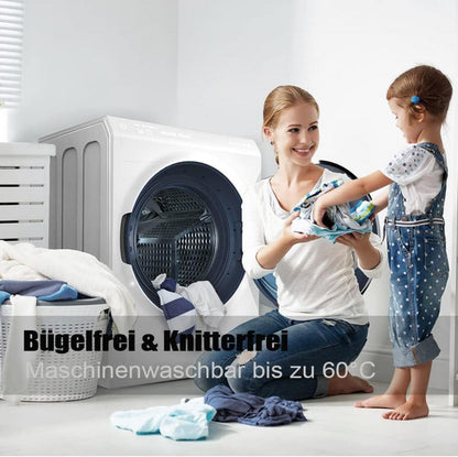 Bettwäsche 200x200 Schwarz Mikrofaser bügelfrei Kissenbezug