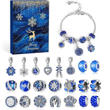 Königsblauer Schmuck Adventskalender 2024 - DIY Perlen