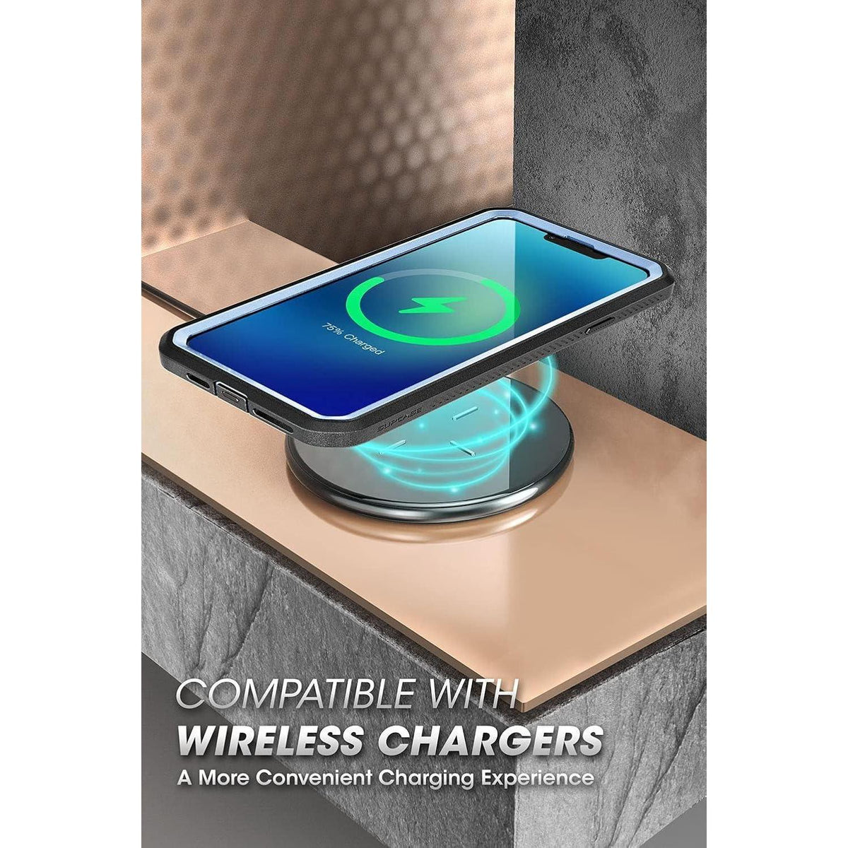 Schutzhülle iPhone 13 6,1 Zoll Ganzkörper Rugged Holster Blau