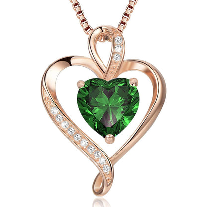 Silber Herz Halskette Damen 925 Sterling Silber Geschenk