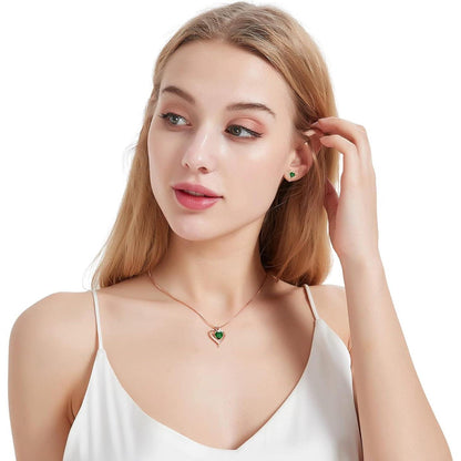 Silber Herz Halskette Damen 925 Sterling Silber Geschenk