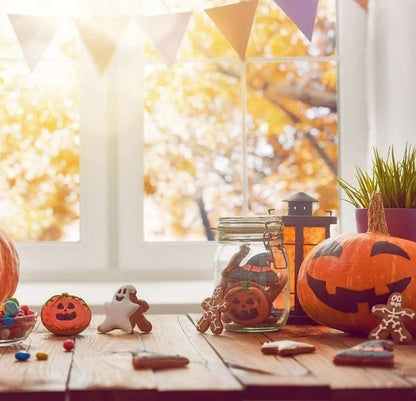 Halloween Keksausstecher Set 11 Stück Edelstahl Kürbis Geist Spinne