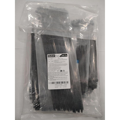 150x Kabelbinder Schwarz – Wiederverschließbar 150/200/300mm