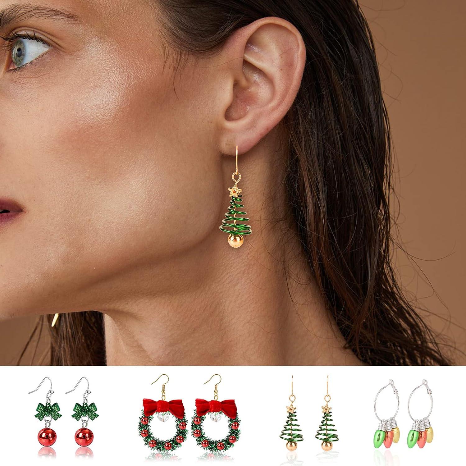MJARTORIA Adventskalender 2024 Schmuck Weihnachtskalender 24 Überraschungen