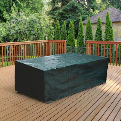 Gartenmöbel Abdeckung wasserdicht Anti-UV atmungsaktiv Grün 170x95x70cm