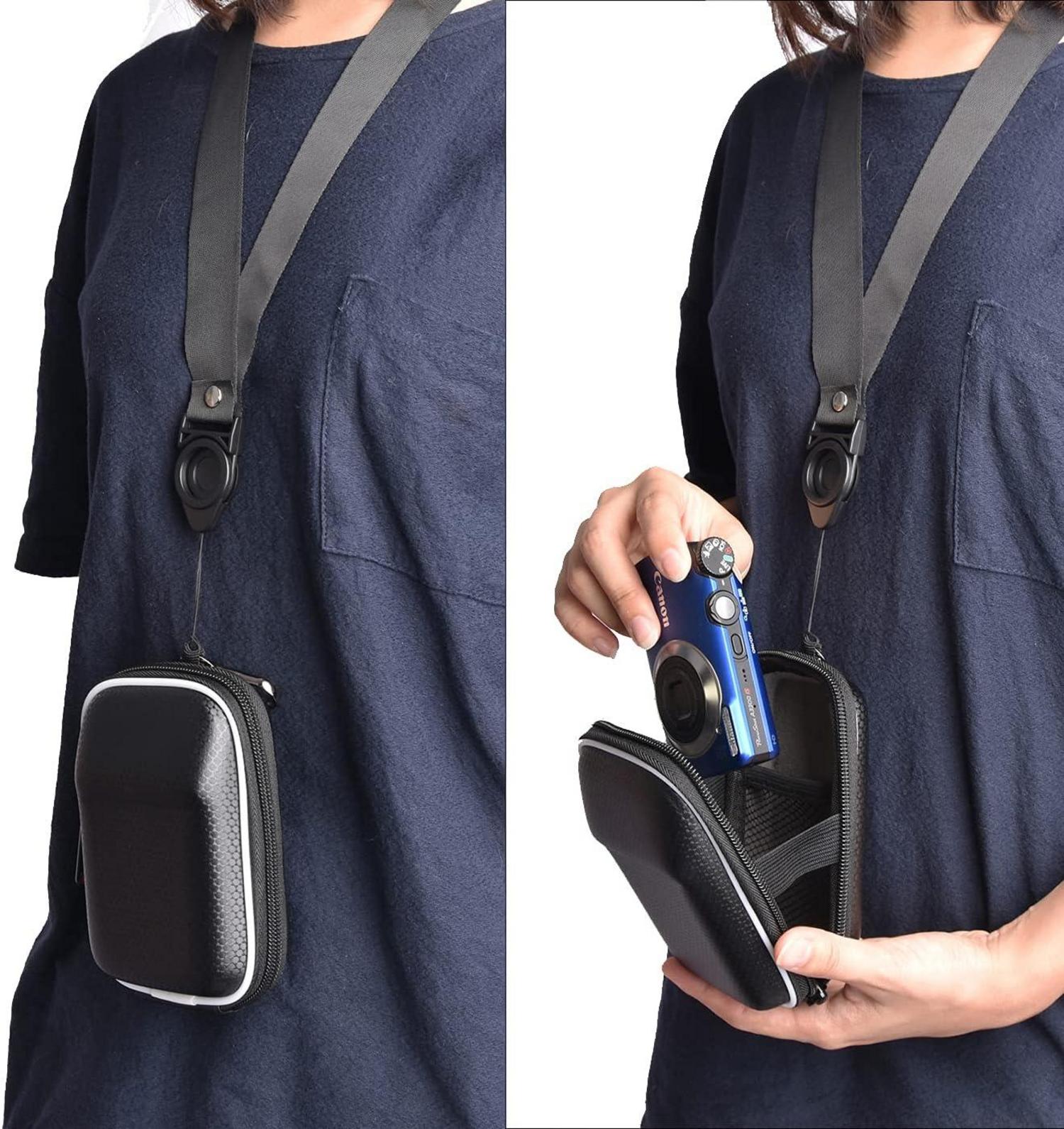 Digitalkamera Hardcase Tasche für Sony Canon Panasonic