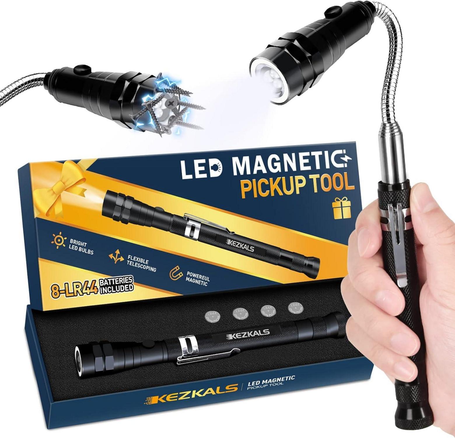 Adventskalender Füllung Männer Teleskopmagnet LED Gadgets