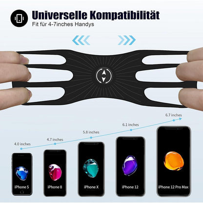 Handyhalterung Fahrrad Universal 360° Abnehmbar 4,0-7,0 Zoll
