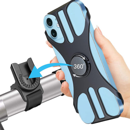 Fahrrad Handyhalterung Universal 360° Abnehmbar 4,0-7,0 Zoll