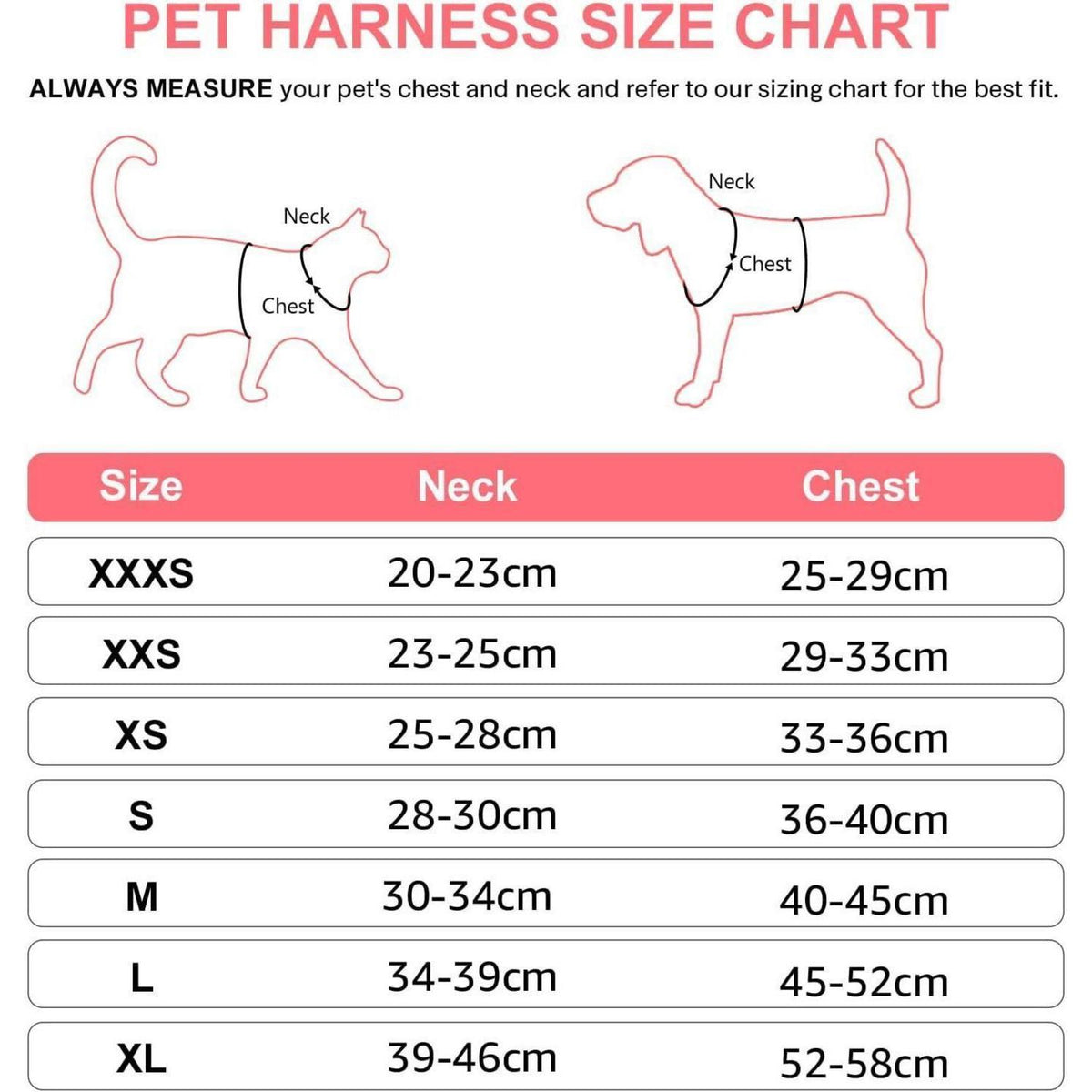 Joytale Hundegeschirr Air-Mesh atmungsaktiv reflektierend Pink XXS
