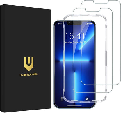 iPhone 13 Displayschutzfolie Panzerfolie 2er Set 9H Härte
