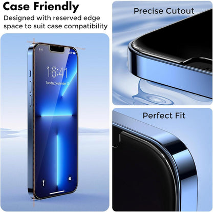 Schutzfolie für iPhone 13 Pro [2 Stück] Panzerfolie Displayschutz 9H
