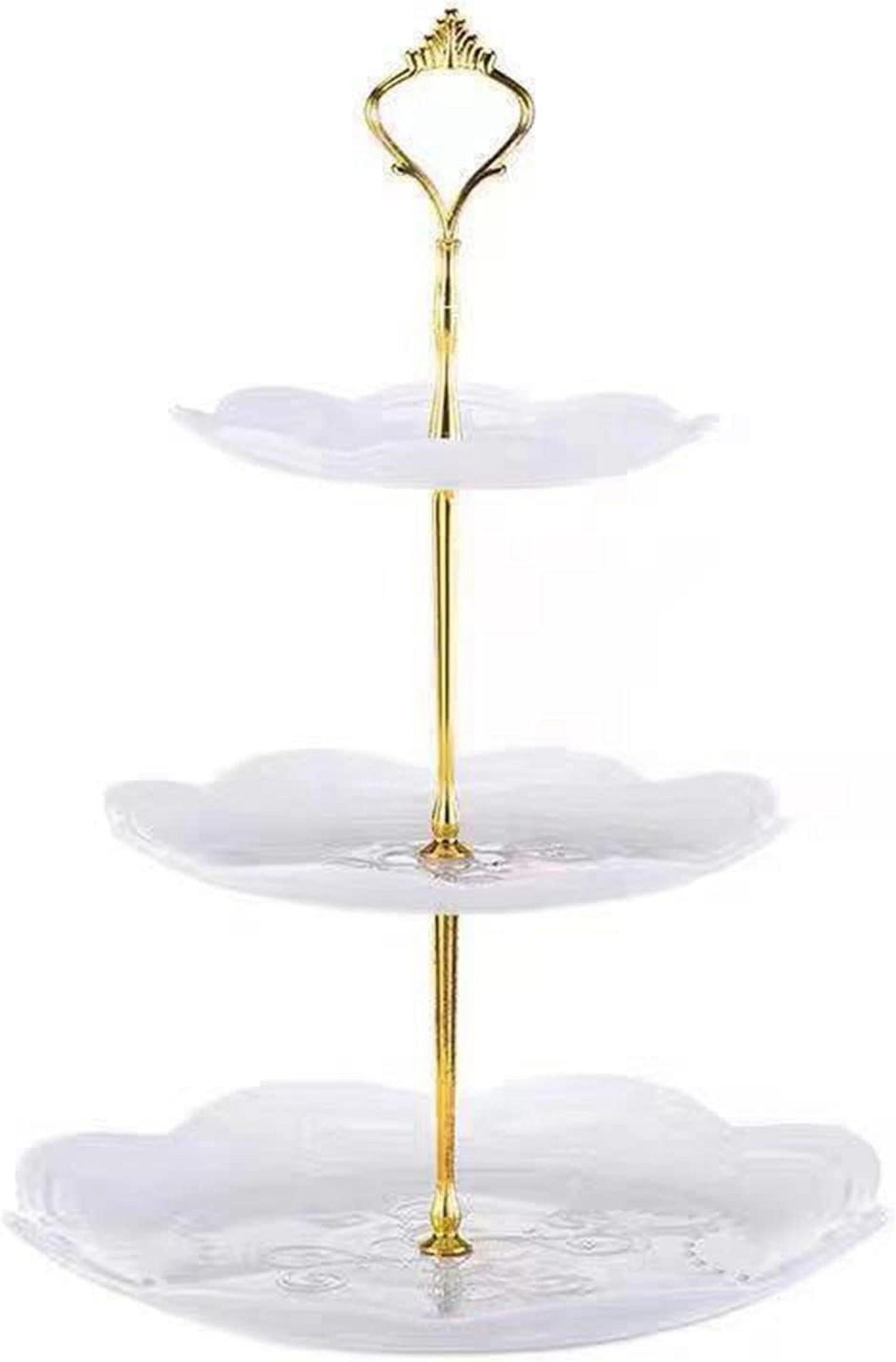 Dessertständer 3 Ebenen Cupcake-Ständer Hochzeit Tischdekoration