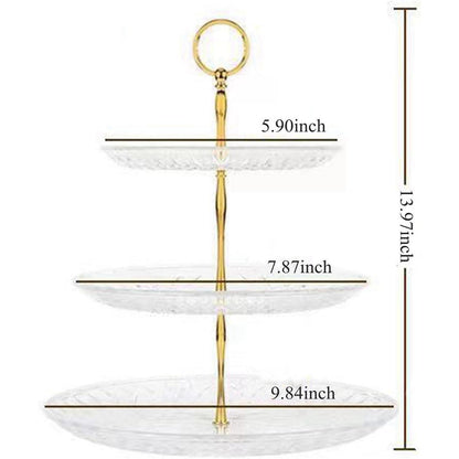 3-Stufiger Cupcake Stand – Desserttisch für Hochzeit & Party