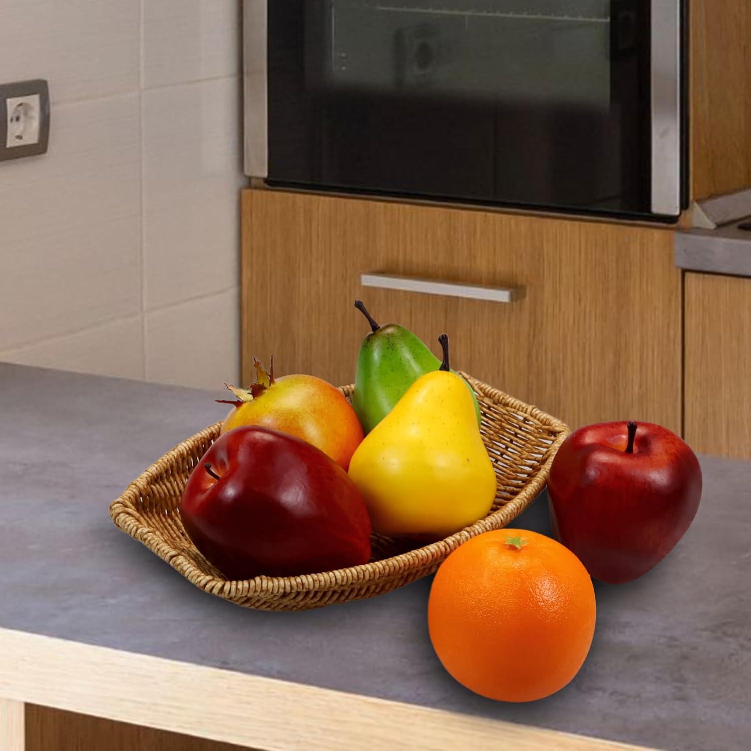 Künstliche Obstpackung, Simulations-Obst-Set, Faux-Obst, Partydekoration 6er-Set