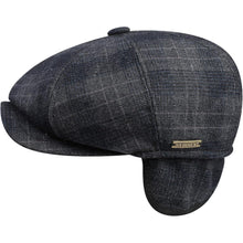 Schiebermütze Herren Sommer Braun Verstellbar Hut Tweed