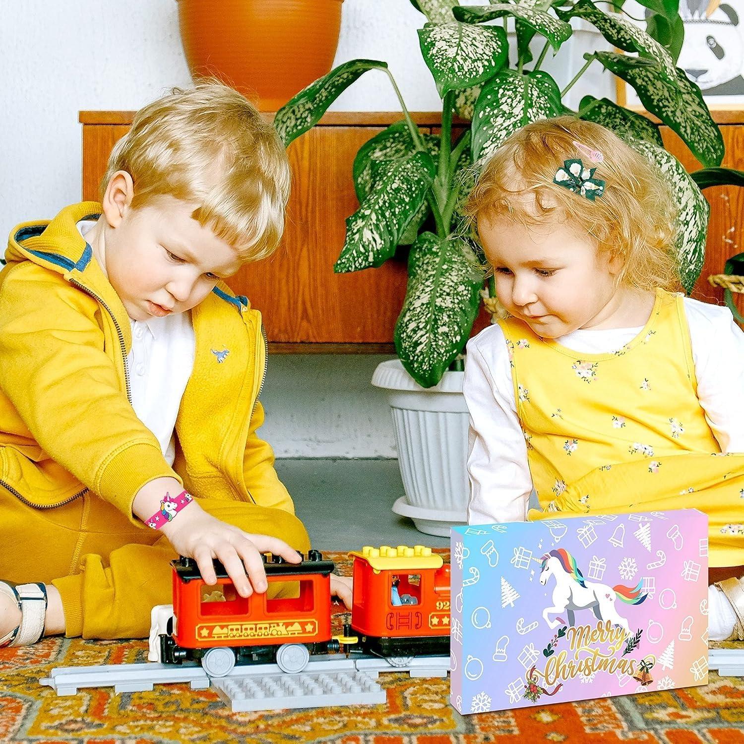 ANOTION 2024 Adventskalender Für Kinder: 24 Überraschungen, Neujahr