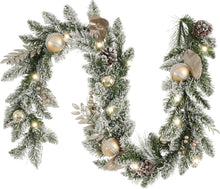 LED Weihnachtsgirlande mit Timer-Funktion 183cm